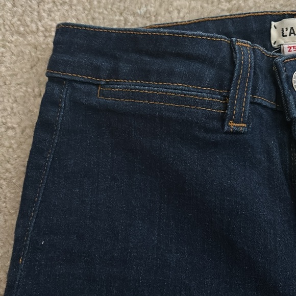 L’Agence High rise skinny dark jeans 25 - Picture 4 of 6